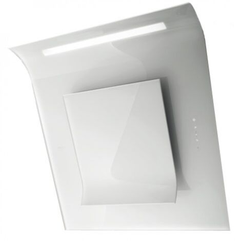 Elica PRF0010418B SINFONIA WH-F-80 - Cappa a parete filtrante 80 cm, 755 m³-h, Classe B, 70 dB, Controllo touch, 4 velocita' (3 + intensiva), Filtro antigrasso in alluminio multilayer, Illuminazione n