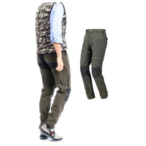 Issaline Pantalone Lavoro Stretch-On Verde Xxl (1/3)
