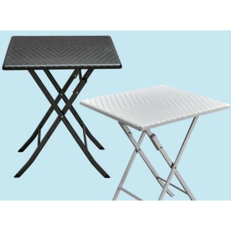 TAVOLI P/RATTAN LEVANTE WHITE
