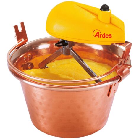 Ardes Paiolo in Rame Polenta 2-4 Persone Motore Estraibile