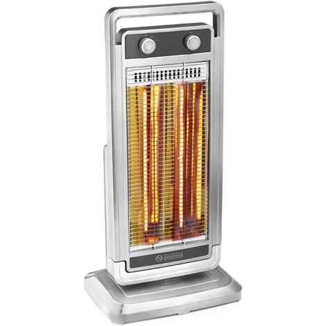 Olimpia 99610 Splendid SOLARIA CARBON 1100 W Riscaldatore di ambienti elettrico alogeno Argento (1/6)