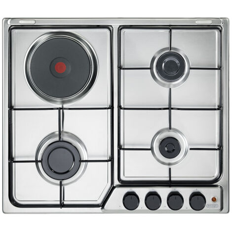 De’Longhi FFI 36 ER. Colore del prodotto: Acciaio inox, Posizionamento dell'apparecchio: Da incasso, Dimensione della larghezza del piano cottura: 60 cm. Certificazione: CE. Tipo di contr... - FFI36ER