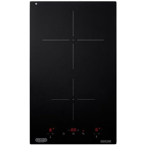 DeLonghi PIN 32 Linea Design Piano Cottura ad Induzione 2 Zone Comandi Touch control Sistema Induction Energy Control 27cm Nero