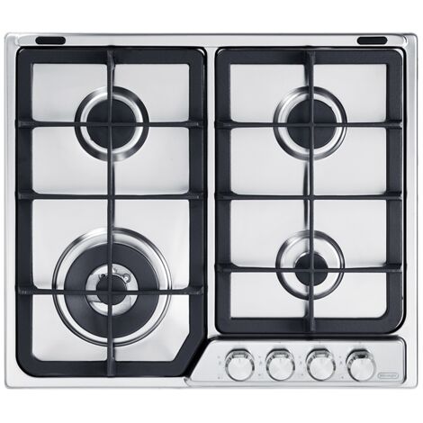 DELO Piano Cottura PFI 46 GH a Gas 4 Fuochi Gas Colore Inox