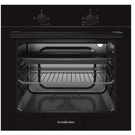 Schaub Lorenz SSFE6BT Forno Elettrico da Incasso Capacita' 56 Litri Classe energetica A 3 Programmi Statico 59,5 cm Nero