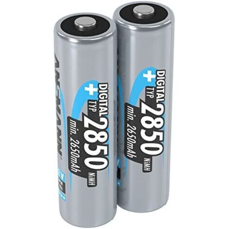 Ansmann Digital HR06 Batteria ricaricabile Stilo (AA) NiMH 2650 mAh 1.2 V 2 pz. (1/5)