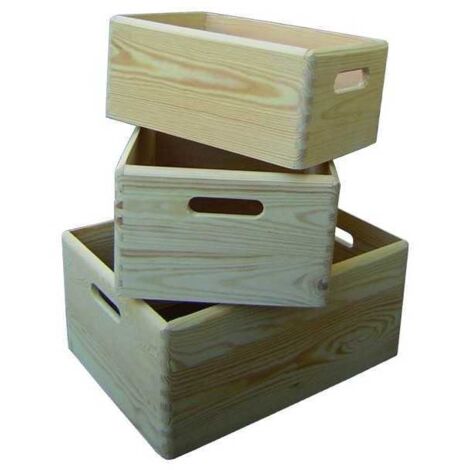 Cassetta Legno Blinky Garden Petunia Set 3 Pezzi