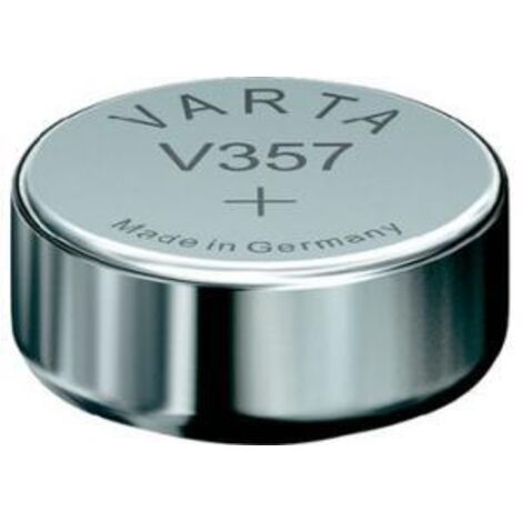Batteria a bottone micro Varta sr44 - v357 argento 1,55 v blister 1 unità ø11,6x5,4mm batteria a bottone micro argento Varta sr4