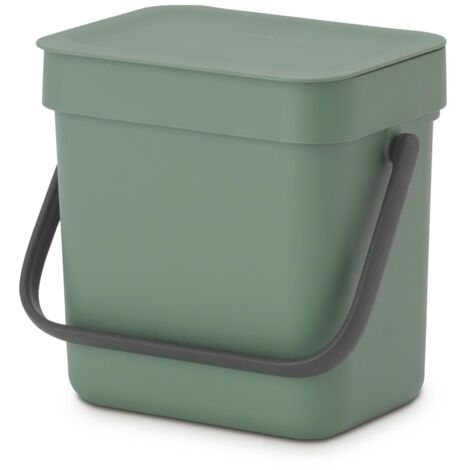 Brabantia Sort e Go Pattumiera 3 Litri Verde Abete
