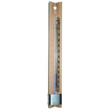 Termometro Base Legno Blinky Scala 0-120°C 40X4 Cm