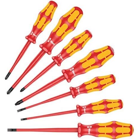 Set di cacciaviti 160 iSS/7, 7 pezzi, a taglio/PH/+-(SL/PZD)