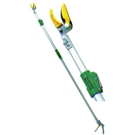 Forbici Potatura Telescopic Asta Tonda Alluminio 1,8-3 M