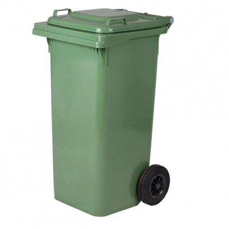 Vigor-Blinky Bidoni Immondizia Differenziata Blu con Coperchio 120 Litri (1/3)