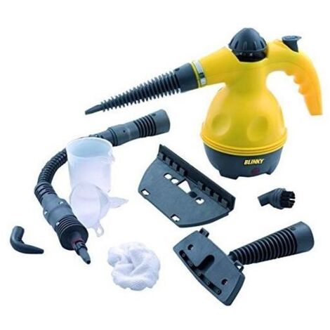 Pulitore a vapore portatile casa Blinky vapor plus 9 accessori 900w 350 ml
