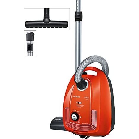 Aspiratore Siemens VSP3AAAA Rosso con sacco da 4 litri (1/5)