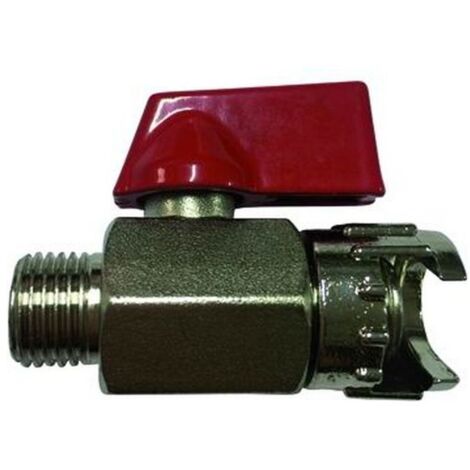 Hu-Firma Rubinetti Aria Compressa Media Portata 2 Pz. 1-4 M