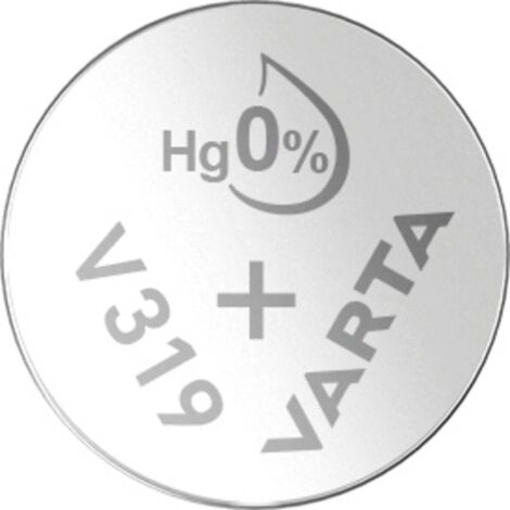 Batteria a bottone micro Varta argento sr64 - v319 1,55v blister 1 unità ø5,8x2,7mm
