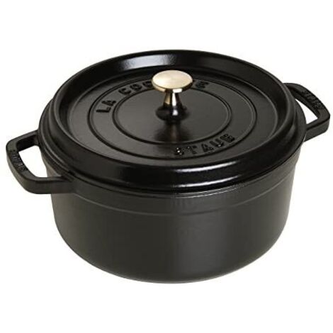 Staub Cocotte Casseruola in Ghisa Nero 12cm (1/5)