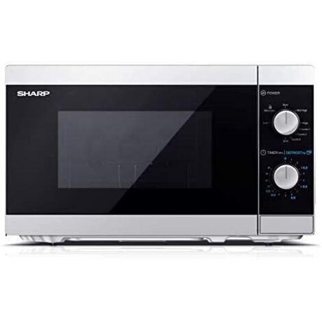 Sharp YC-MG01ES Forno a Microonde Grill Argento Nero 20L