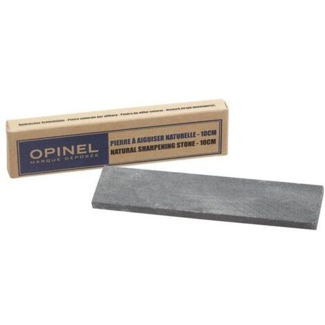 Pietra per affilare Opinel natural sharpening stone 20 gradi uso bagnato (1/2)