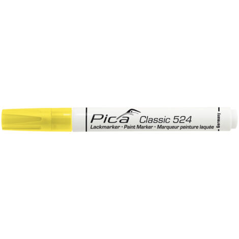 Pica Paint Marker 2-4mm Punta Tonda Amarillo