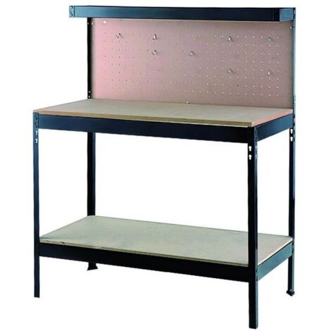 Banco Lavoro Vigor Vbl-0 con pannello portautensili 120X60X150 cm