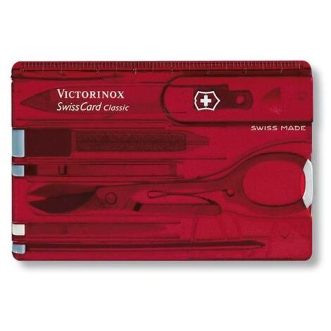 Victorinox Jelly Swisscard Multiuso Rosso (1/3)