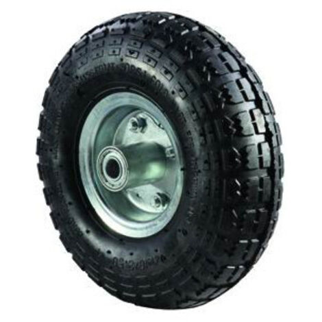 Vigor-Blinky Ruote per Carrelli Pneumatiche Acciaio 250mm R.Acc. F.16 50Int