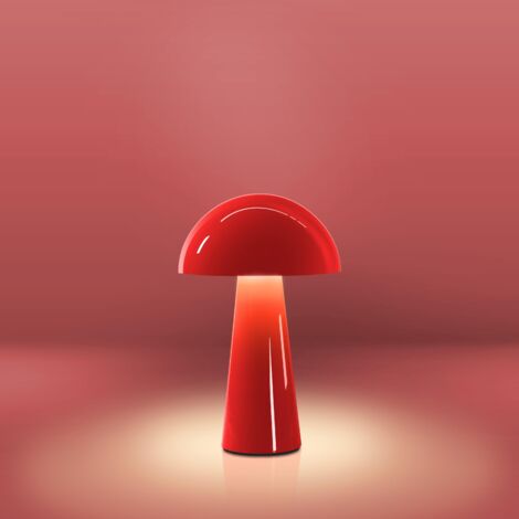 Century Lampada LED da Tavolo COCO Rosso 1.5W 2700K 100 Lumen Dimmerabile IP44 (1/2)