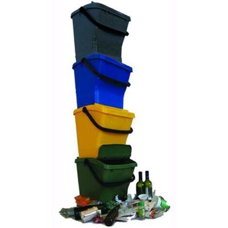 Contenitori Differenziata Urbaplus Verde 40Lt Vetro (1/2)