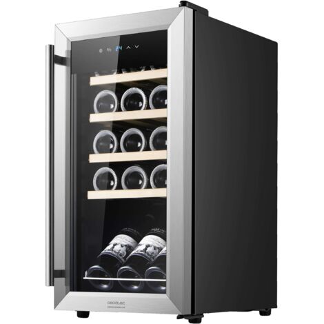 Cecotec 00121 Grand Sommelier 1550 Cantinetta Vino 15 bottiglie 5-18°C 39 dB Pannello Touch colore Nero (1/3)