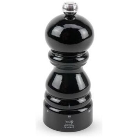 Peugeot Paris Macinapepe 12cm Uselect Nero Laccato Legno (1/2)