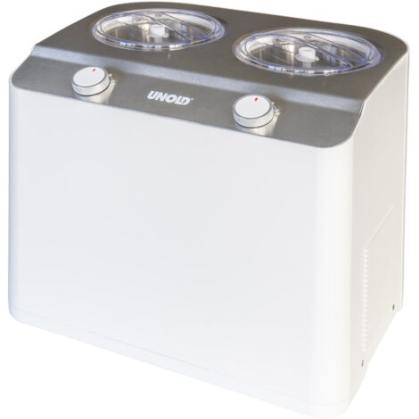 Unold Doppio compressore de gelato 2,4 L 250 W Acciaio satinato, White