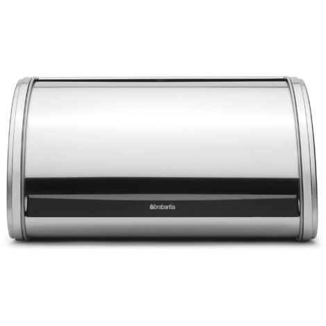 Brabantia Portapane in Acciaio Apertura a Scomparsa Medium Inox Satinato (1/5)