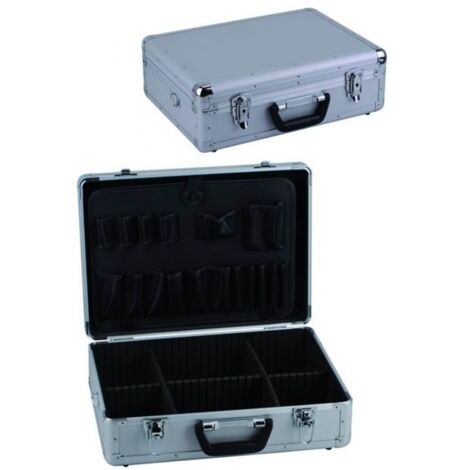 Valigetta Elettricista Vigor Alluminio Midi Tondi 42X31X12,5