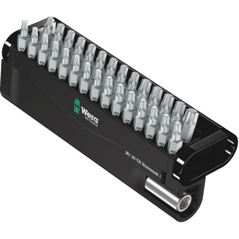 Wera Bit-Check 30 Tx Universal 1 Punte Per Cacciavite 30 Pezzi