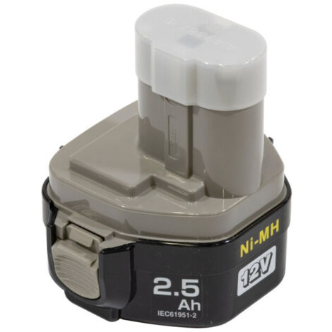 Makita 193100-4 Batteria ricaricabile 1234 NI-MH 12V 2,5Ah