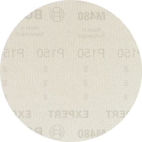 Bosch Expert M480 - Carta vetrata - per legno, cartongesso, vernice - 5 pezzi - rotonda - grana 150