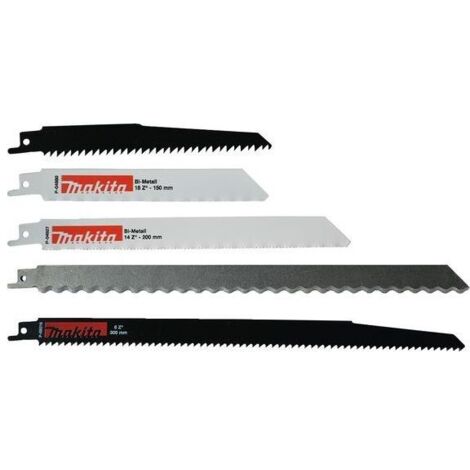 Makita set di lame per legno e metallo 5 pezzi argento (1/2)