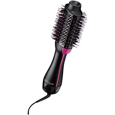 Revlon RVDR5222E Pro Collection Salon One-Step - Asciugacapelli e volumizzatore (3 posizioni de calore e 2 velocità, rivestimento in ceramica, impugnatura ergonomica), nero e rosa, Originale