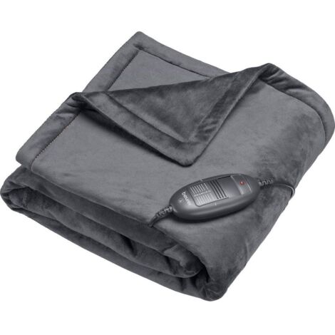 Beurer HD74 Limited Edition Termocoperta con Dispositivo di Termoregolazione 130x150 Grigio