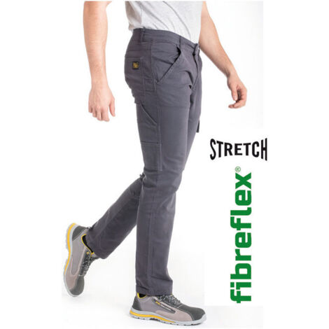 Rica Lewis 5429980 Carp28 Jeans Uomo Cotone Stretch Fibreflex Vestibilita' Regular Comfort Multitasche colore Antracite (1/2)