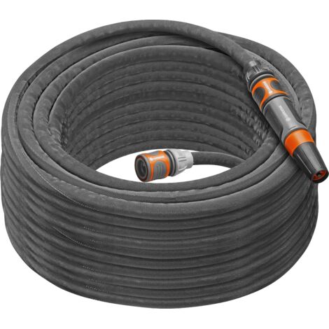 GARDENA Liano™ Life 25m, 13 mm (1/2") Tubo acqua giardino flessibile, leggero e resistente, con raccordi e lancia irrigazione (18455-20)