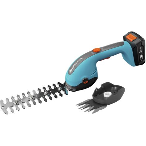 Gardena 14750-30 cesoie per erba a batteria 8 cm 18 V Nero, Verde