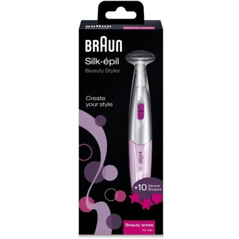 Braun Rifinitore Zona Bikini-viso 2 pettini 5-8mm