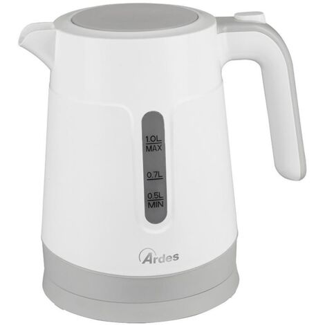Ardes ARBOL01 Bollitore Elettrico 1 Litro 2200 W Bianco (1/4)