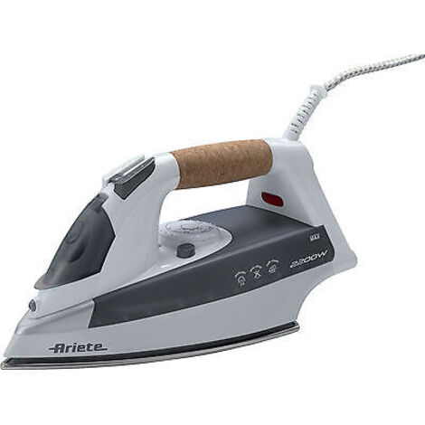 Ariete 6232 Ferro da Stiro Secco e Vapore Acciaio Inossidabile Grigio 2200 W