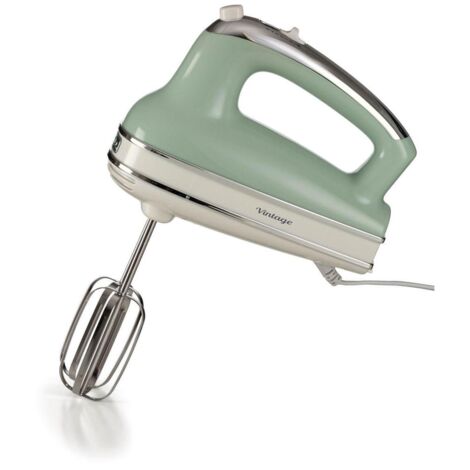 Ariete Sbattitore Elettrico Potenza 450W 5 Velocita' 2 Fruste colore Verde 1548 Vintage (1/5)