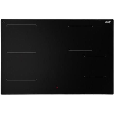De Longhi SLI 804 Linea Life Piano Cottura Induzione 4 Fuochi da Incasso 80 cm in Vetroceramica colore Nero (1/3)