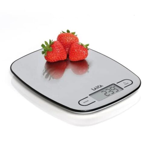 Laica Bilancia Elettronica da Cucina 5Kg in Acciaio (1/4)